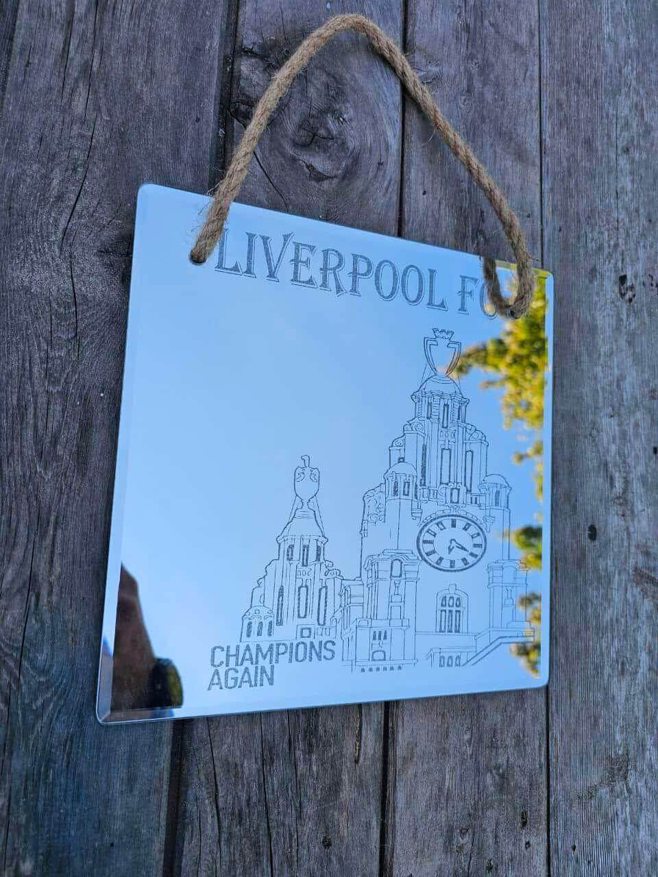 Mirror Laser Engraved – Custom Designs – UK Made - Original Timber Creations