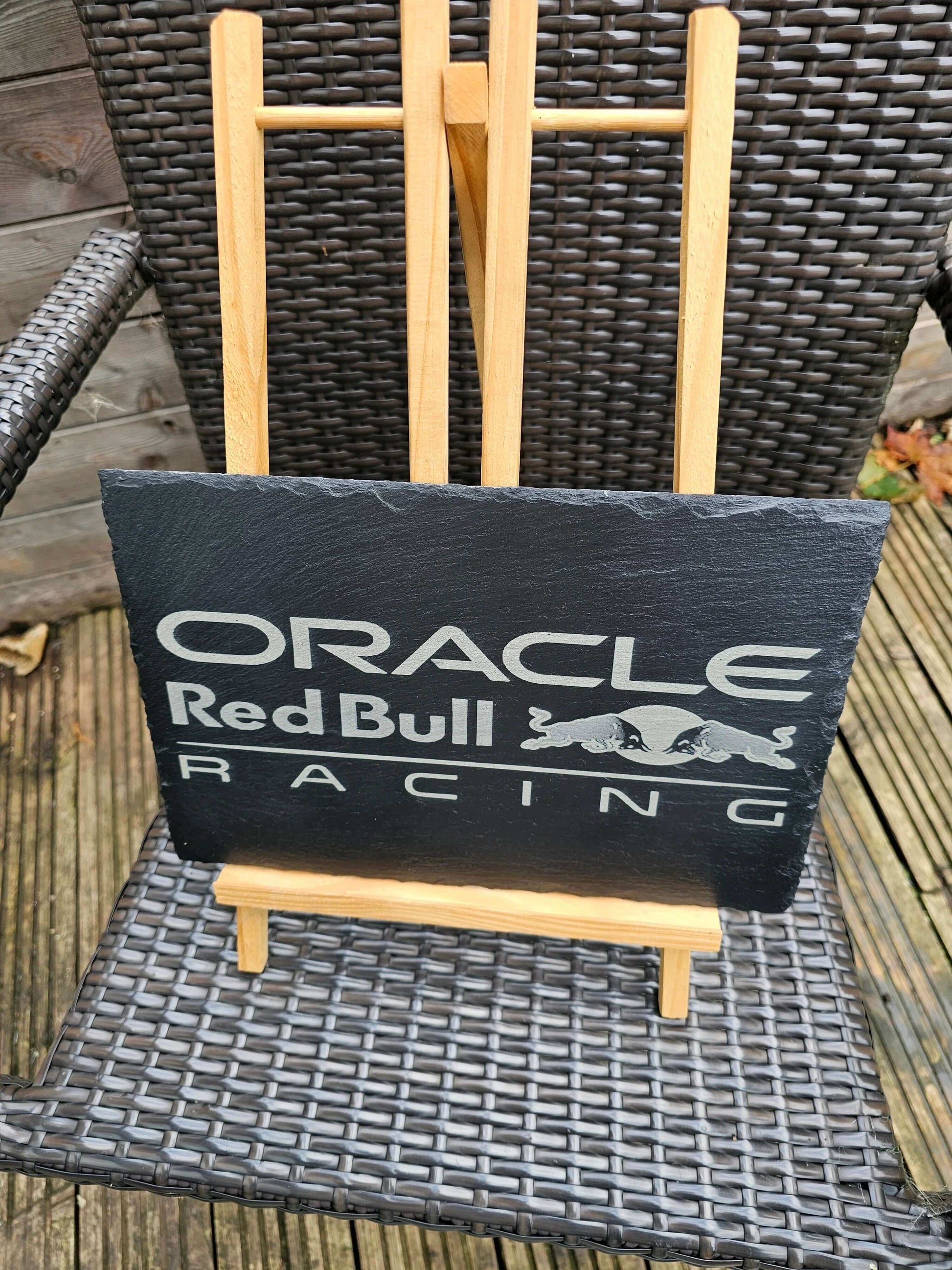 slate Oracle Red Bull Racing Slate Plaque – 30cm x 20cm – F1 Engraved