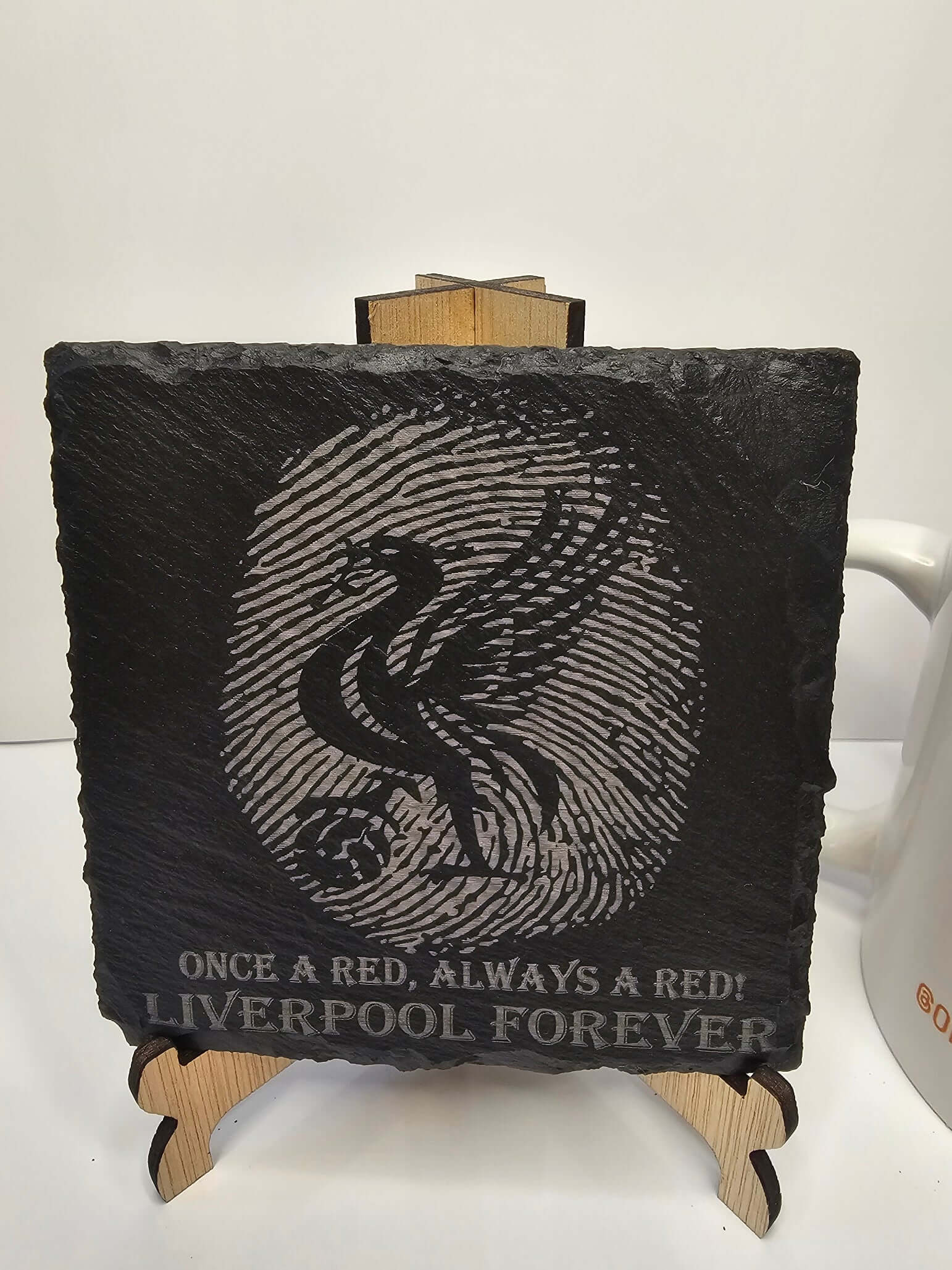 slate “Once a Red, Always a Red – Liverpool Forever” Coasters –