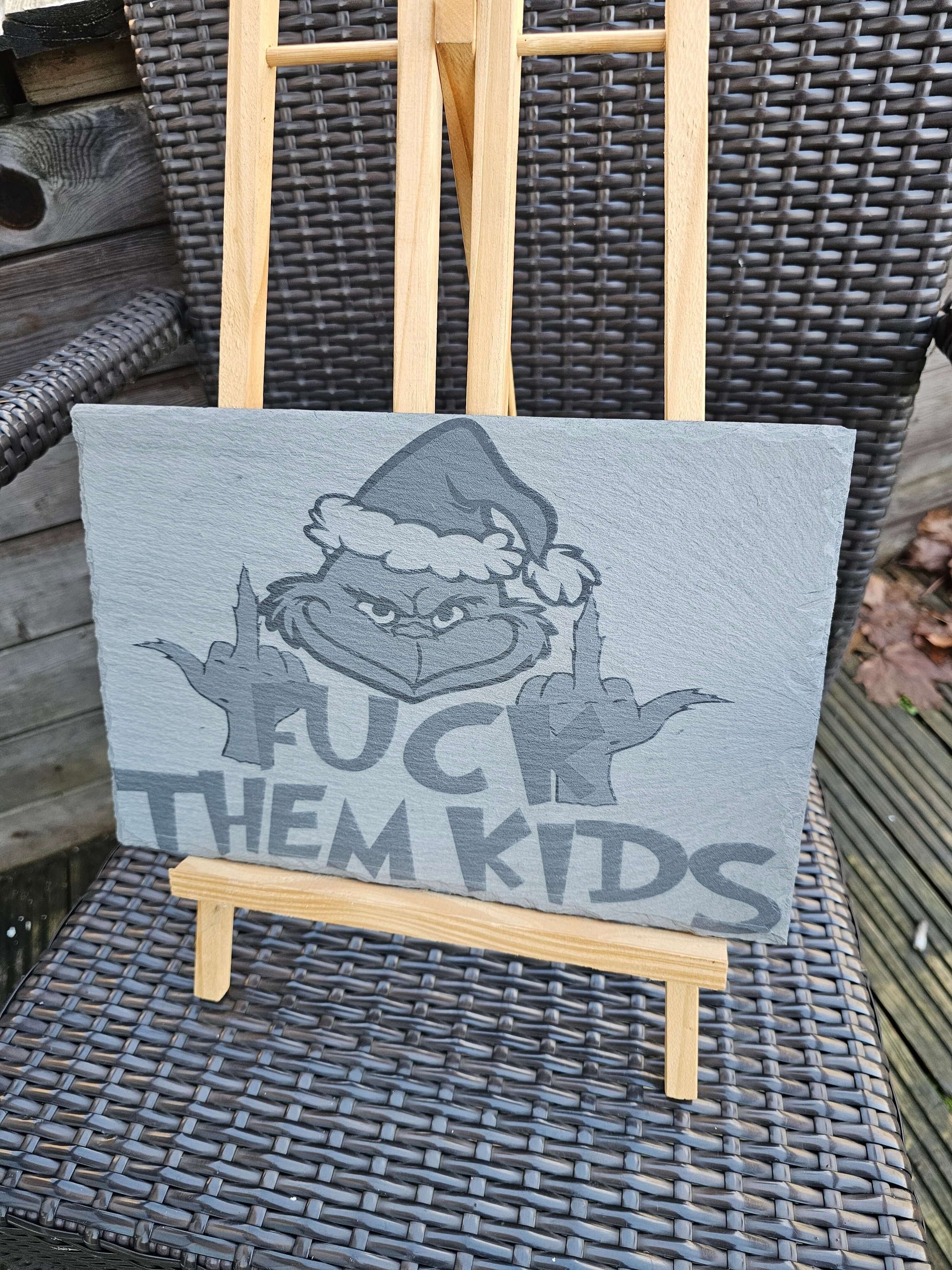 Slate Plaque Adult Humour Engraved Slate Plaque – 30cm x 20cm