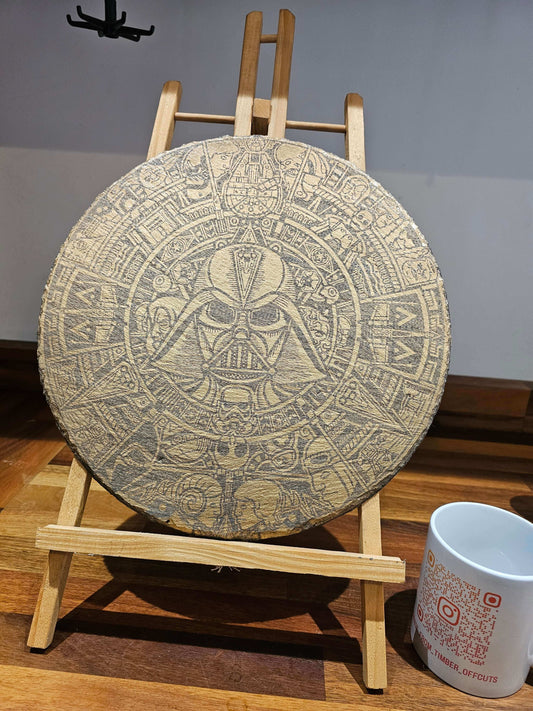 star wars slate plaque
